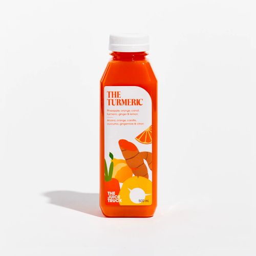 The Juice Truck, Cold-pressed Juice, The Turmeric, 450ml
