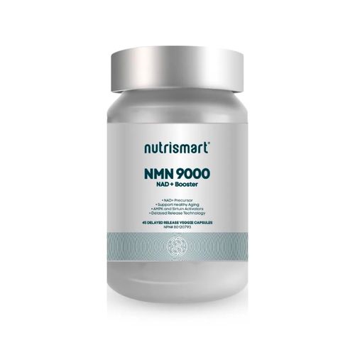 加拿大nutrismart烟酰胺单核苷酸NMN缓释胶囊 200mg/45粒 99.9%纯度 提升NAD+水平 对抗衰老