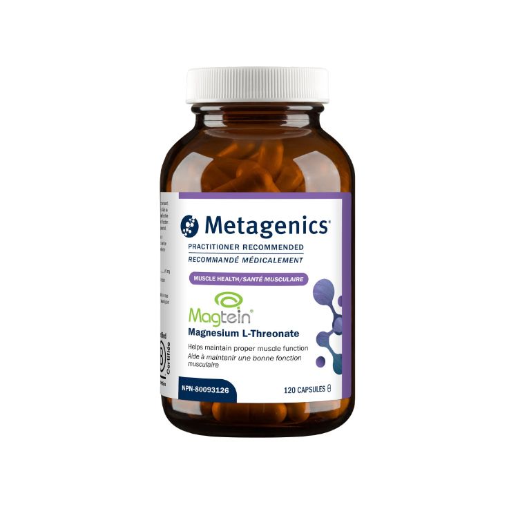 美国Metagenics苏糖酸镁 120粒 可穿越血脑屏障 减缓大脑衰老