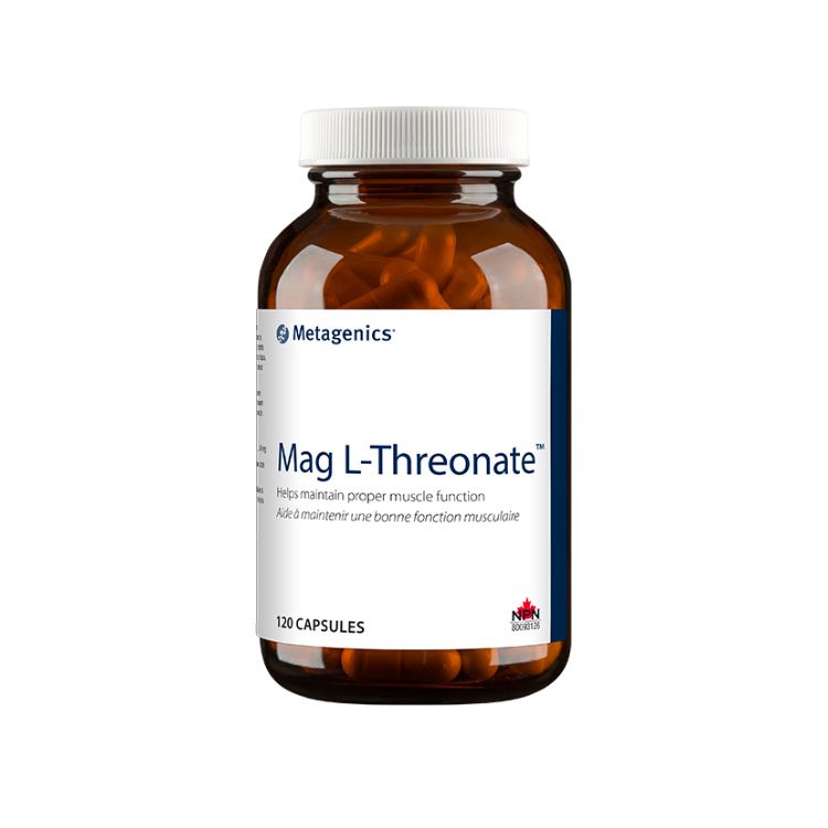 Metagenics, Mag L-Threonate, 120 Capsules