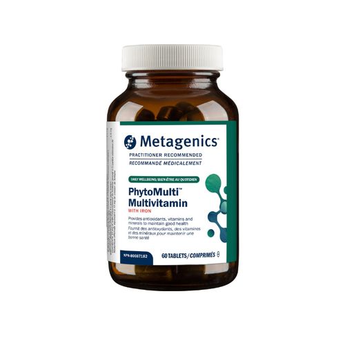 Metagenics, PhytoMulti, with Iron, 60 Tablets