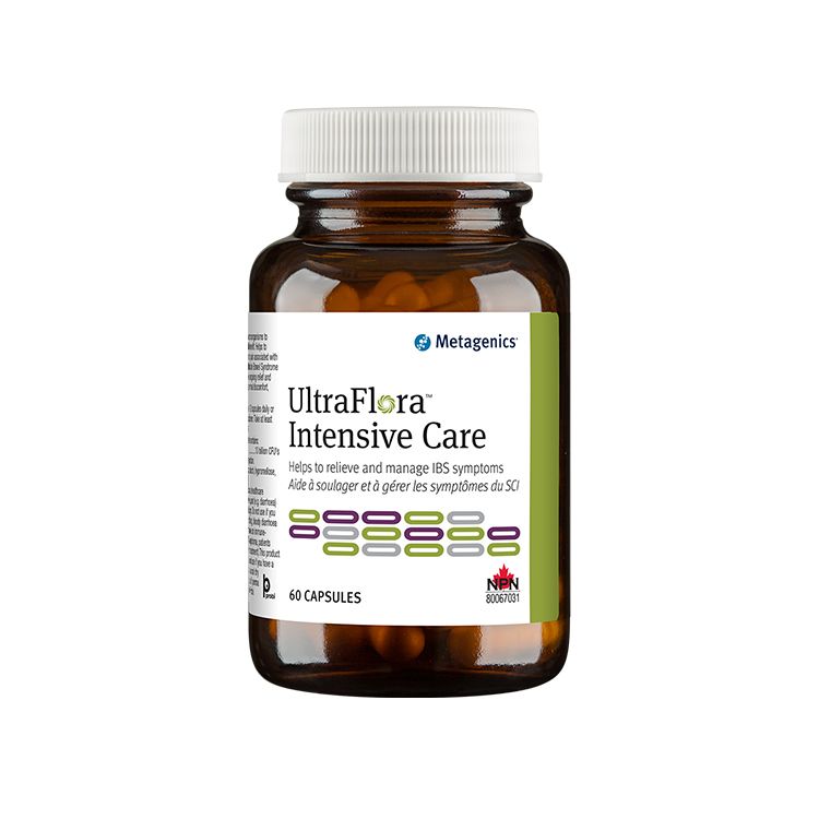 Metagenics, UltraFlora Intensive Care, 60 Capsules