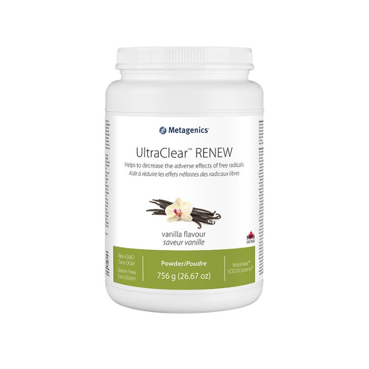 Metagenics, UltraClear, Renew, Vanilla, 756g