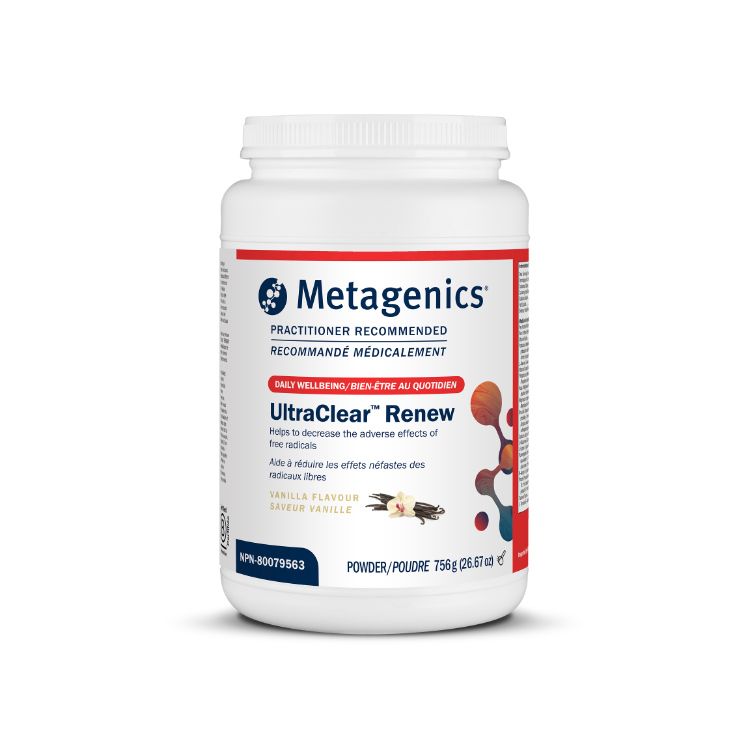 美国Metagenics超强复合排毒营养粉 香草味/756克/21次量 医疗级产品 清除自由基 支持代谢排毒 有助甲状腺功能