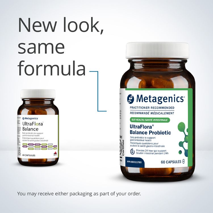 美国Metagenics平衡益生菌 60粒 两种专有菌株混合 平衡肠道菌群 提升免疫