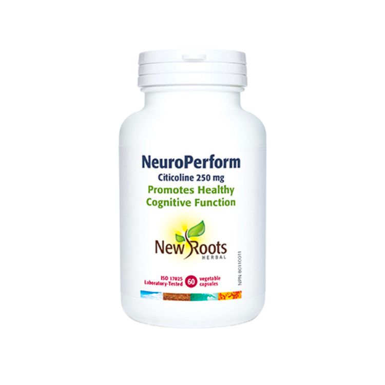 New Roots, NeuroPerform, Citicoline 250mg, 60 Vcaps