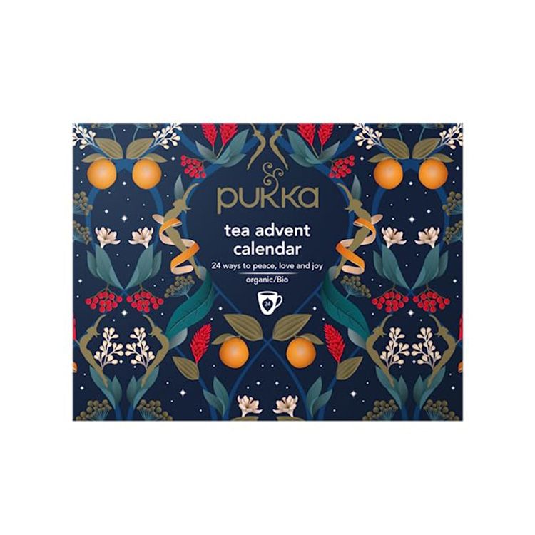 英国Pukka 圣诞倒数日历 2023限定款 有机精选品鉴包 24种茶包 礼物精选