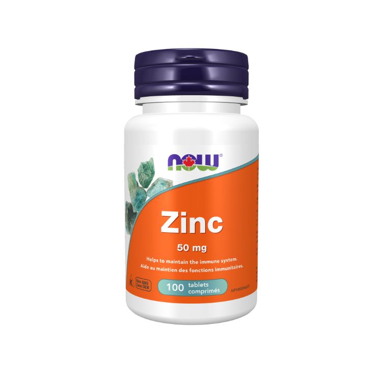 Now Foods, Zinc Gluconate, 50mg, 100 Tablets
