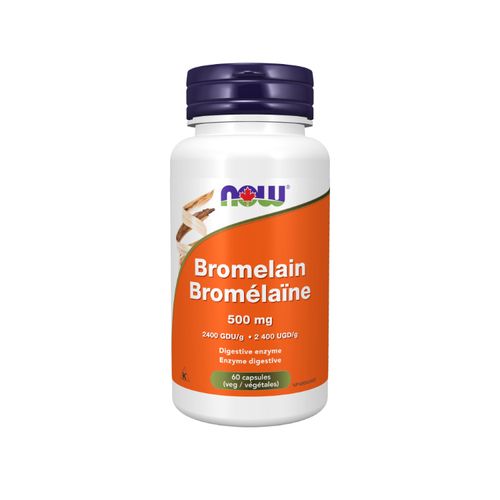 Now Foods, Bromelain, 500mg, 60 Vcaps