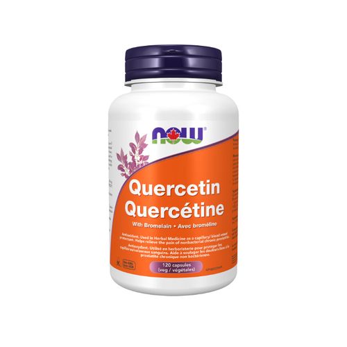 [EXP 09/25] Now Foods, Quercetin with Bromelain, 120 Vcaps