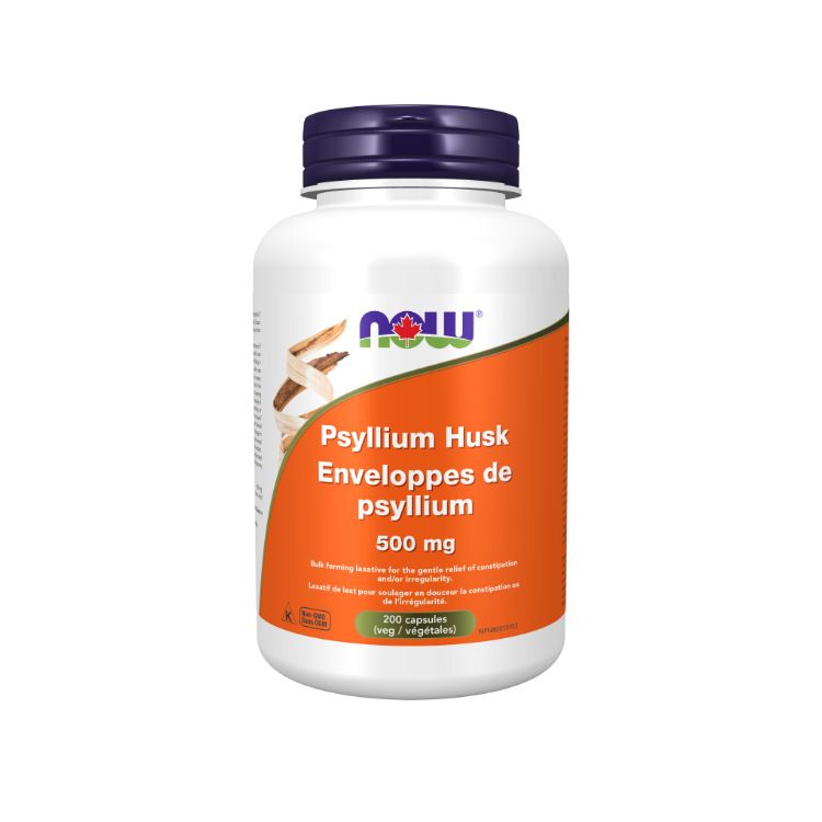 Now Foods, Psyllium Husk, 500mg, 200 Vcaps