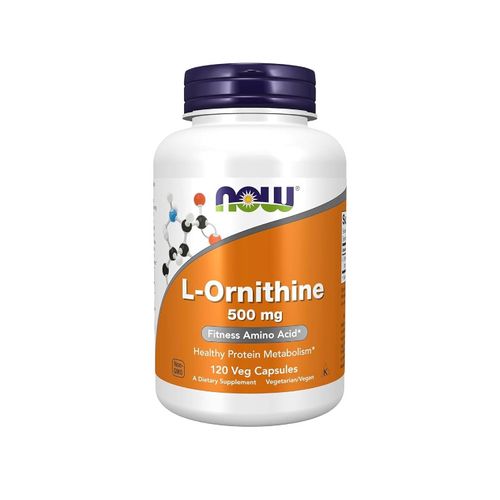 Now Foods, L-Ornithine, 500mg, 120 Vcaps