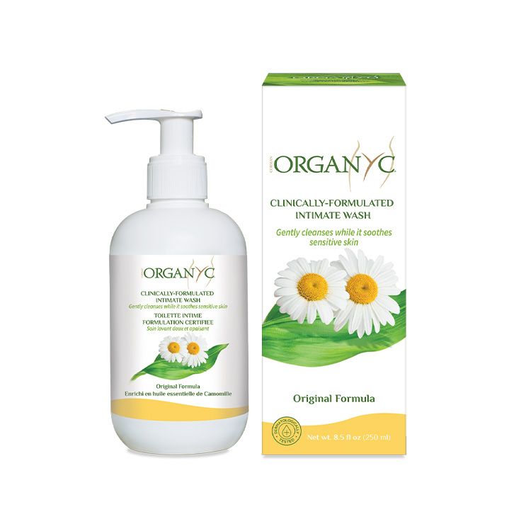 Organyc, Feminine Hygiene Wash, Chamomile Formula, 250ml