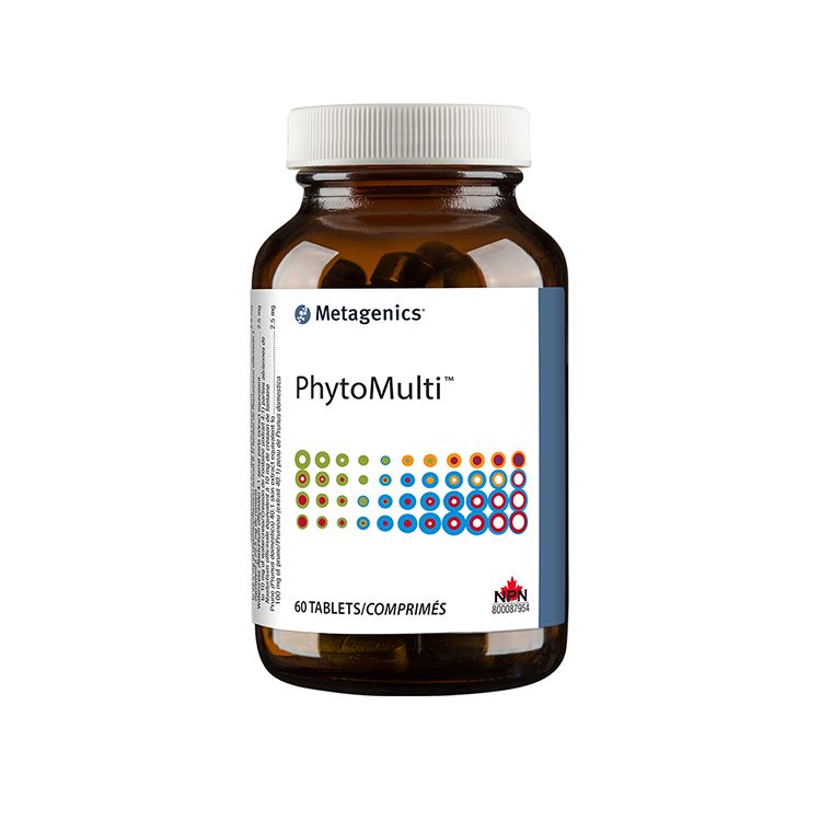 Metagenics, PhytoMulti, without Iron, 60 Tablets