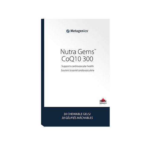 Metagenics, NutraGems CoQ10 300, 30 Chewable Gels