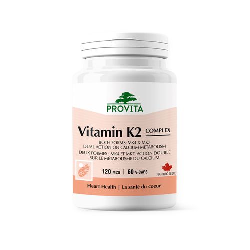 Provita, Vitamin K2 Forte, 60 Vegetable Capsules