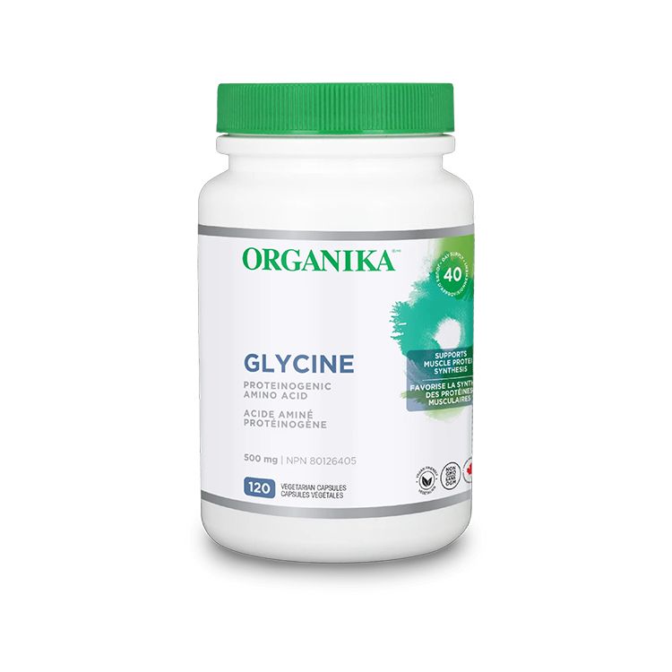 Buy Organika, Glycine, 120 Vegetarian Capsules for $21.99 - Lifeplus ...