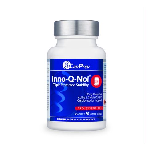 CanPrev, INNO-Q-NOL®, CoQ10 Ubiquinol, 100 mg, 30 Softgels