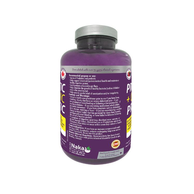 Naka Platinum, Probiotic + Organic Prebiotic, 300g