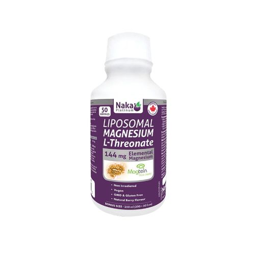 Naka Platinum, Liposomal Magnesium L-threonate, 250ml