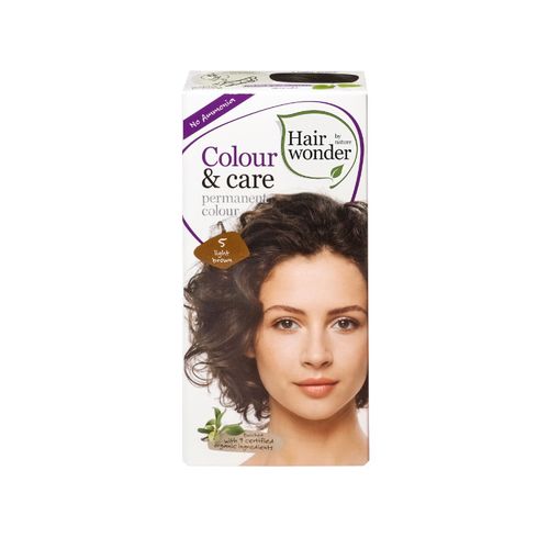 Hair Wonder of Nature, Colour & Care, Light Brown 5, 1 Set