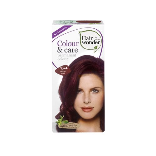 Hair Wonder of Nature, Colour & Care, Henna Red 5.64, 1 Set