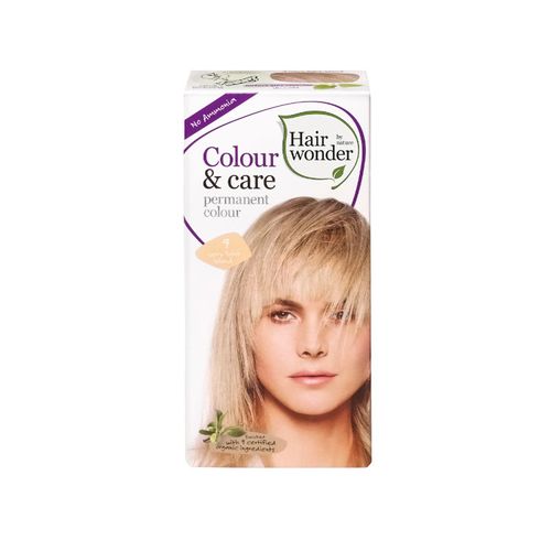 Hair Wonder of Nature, Colour & Care, Very Light Blond 9, 1 Set