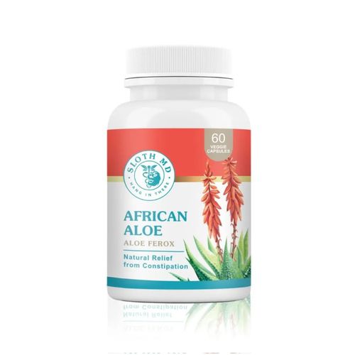 Sloth MD, African Aloe, 60 Vcaps