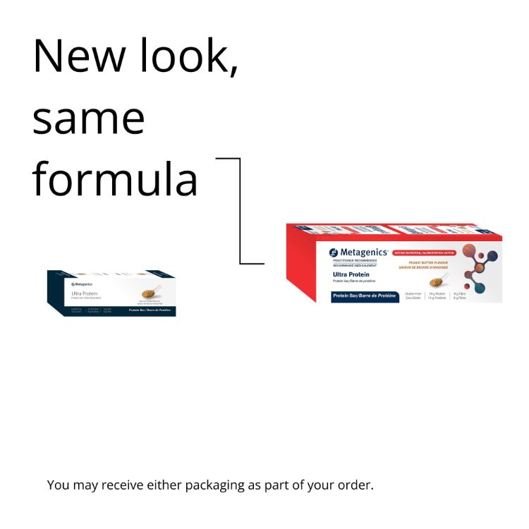 Metagenics, Ultra Protein Peanut Butter Bars 60g x 12 Bars