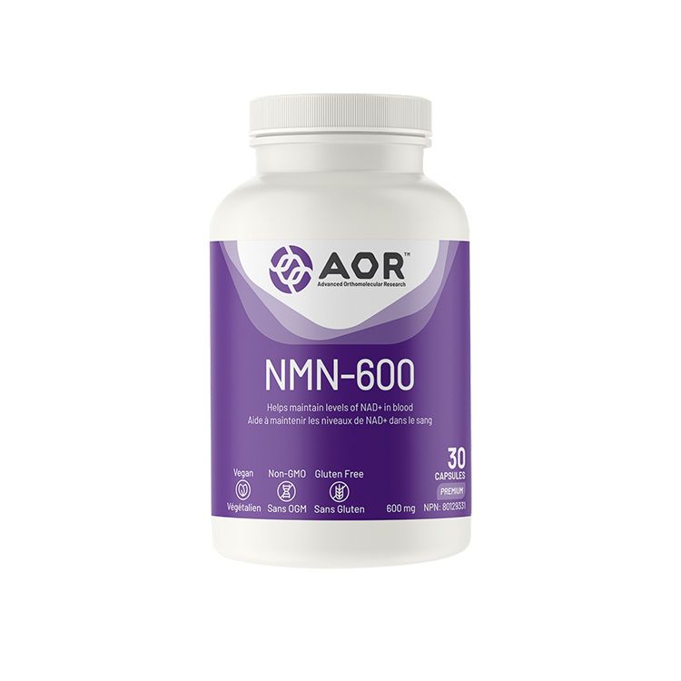 AOR, NMN-600, 30 Capsules
