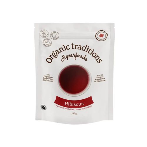 Organic Traditions, Hibiscus Tea, 200 g