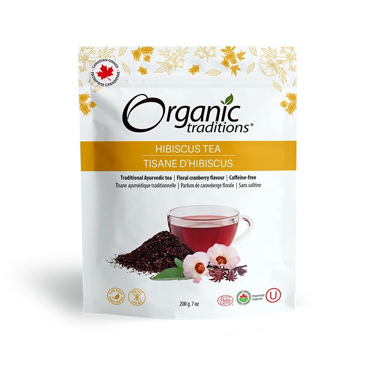 Organic Traditions, Hibiscus Tea, 200 g