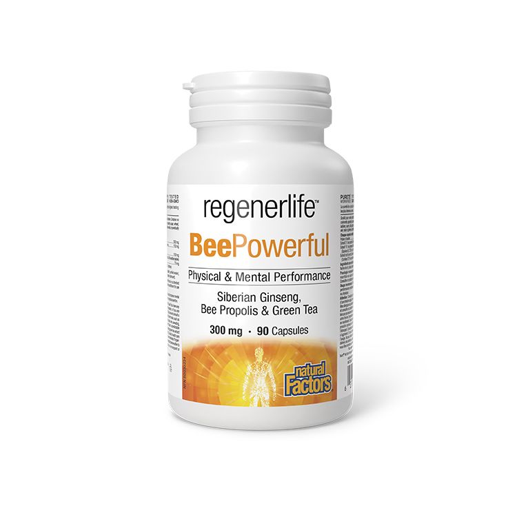 Natural Factors, regenerLife, BeePowerful, 90 Capsules