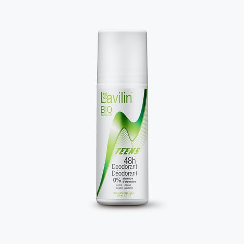 LAVILIN, 48H Deodorant Roll-on for Teens, 60ml