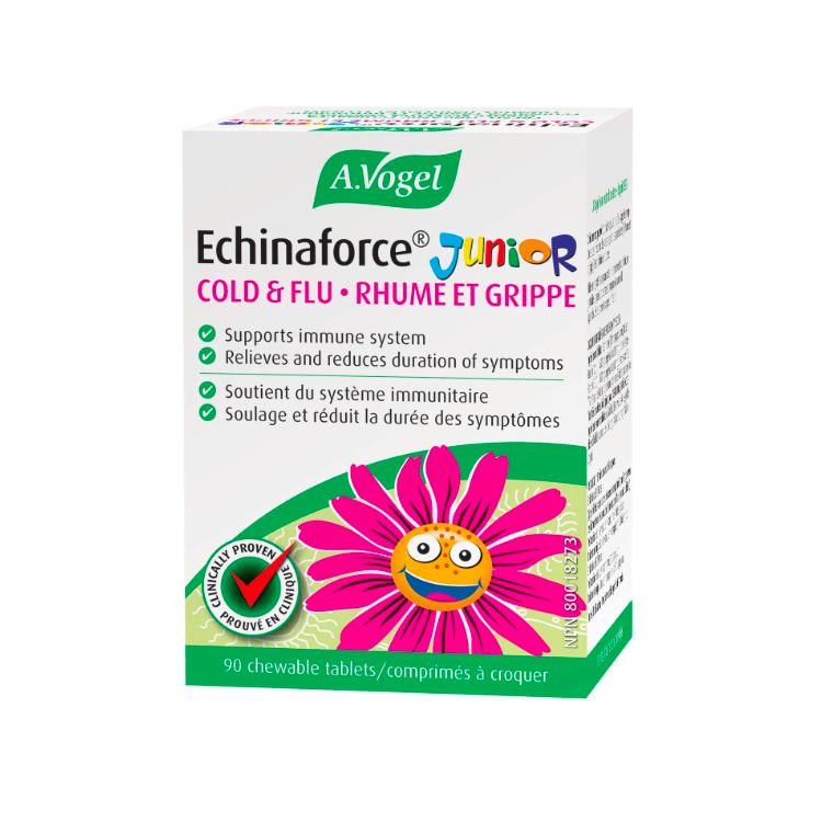 A.Vogel, Echinaforce Junior Echinacea Tabs, 90 Chewable Tablets
