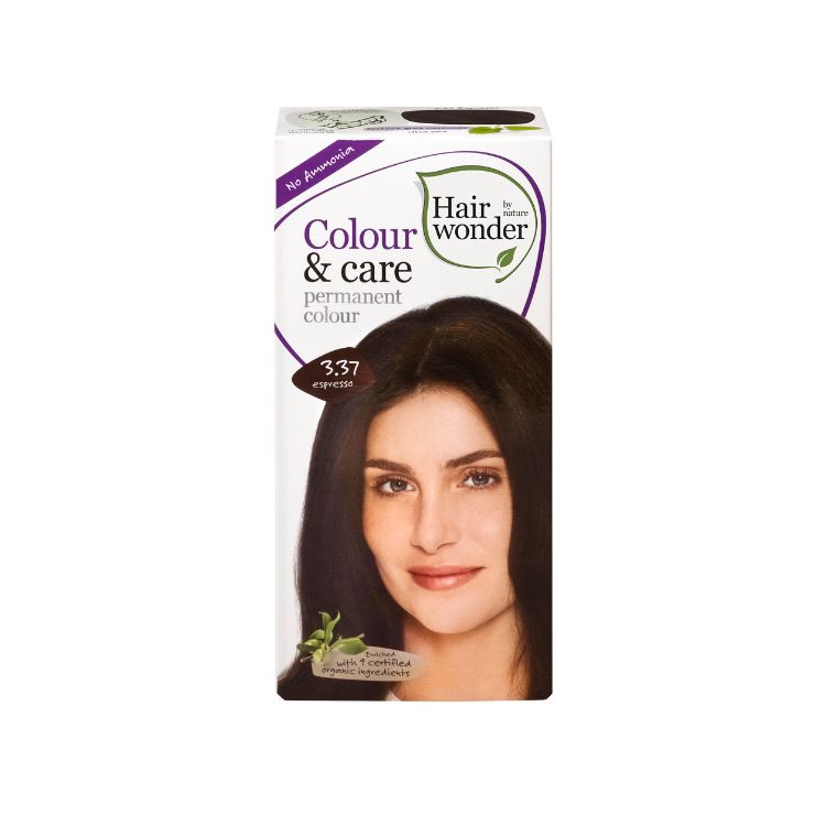 Hair Wonder of Nature, Colour & Care, Espresso 3.37, 1 Set