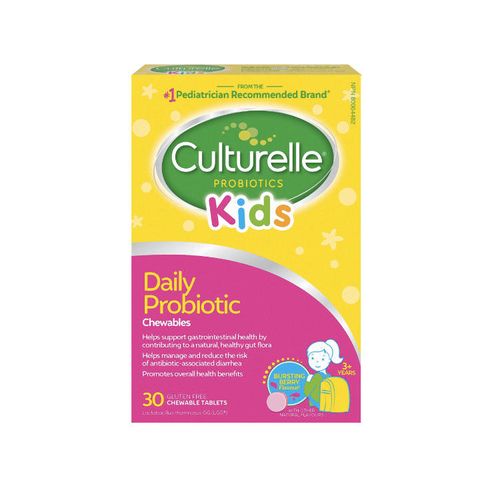 Culturelle, Kids Daily Probiotic Chewables, 30 Chewable Tablets