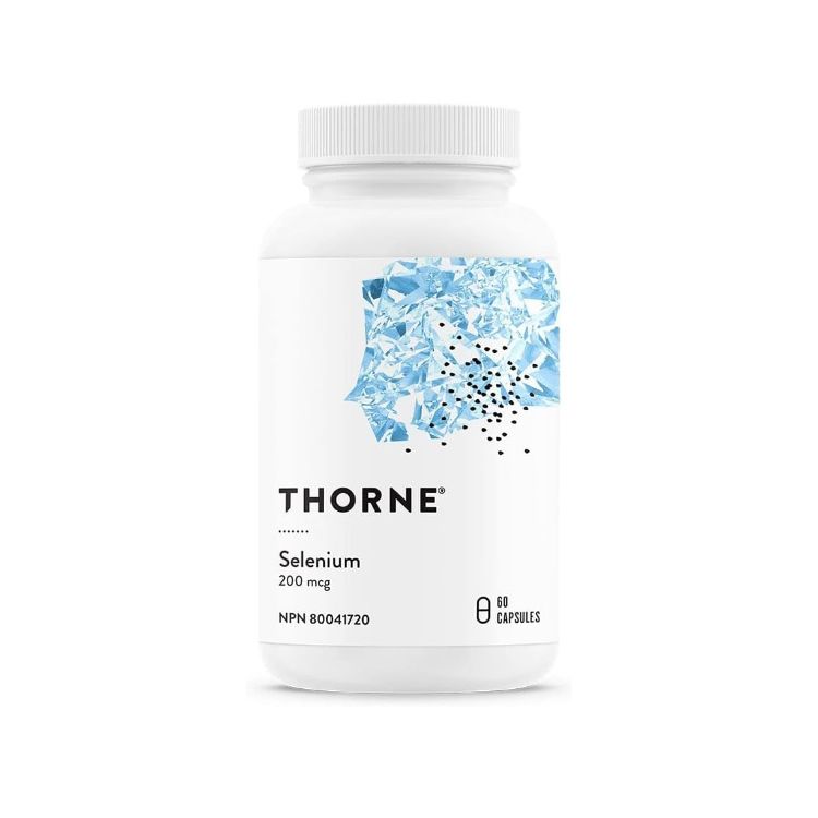 Thorne, Selenium, 200mcg, 60 Capsules