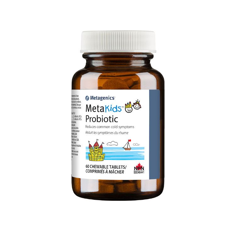 Metagenics, MetaKids Probiotic, 60 Chewable Tablets