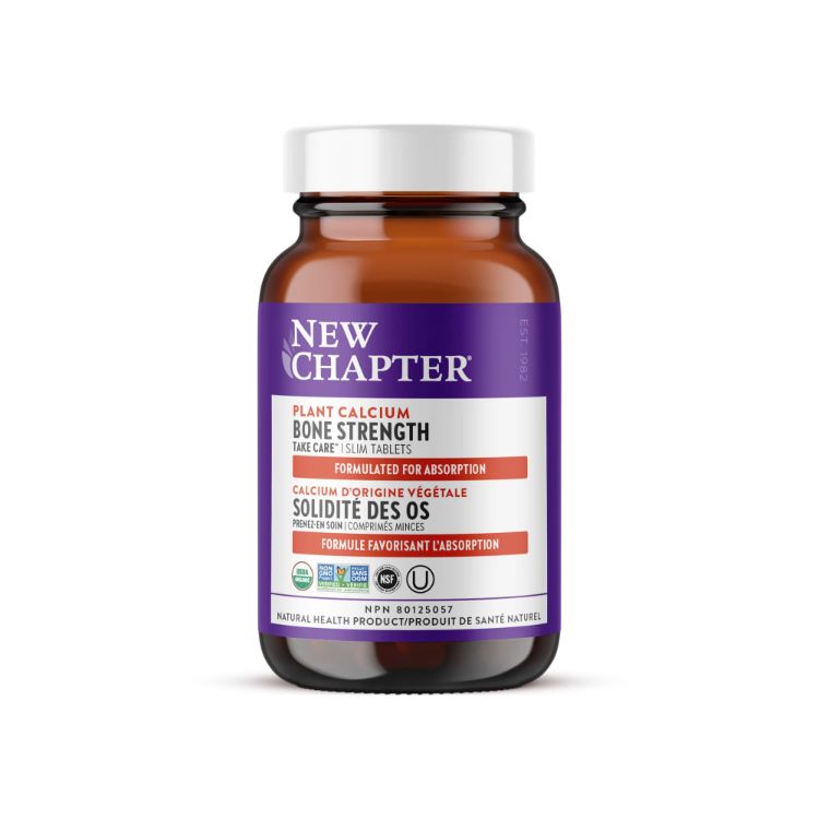 New Chapter, Bone Strength Take Care, Slim Tabs, 120 Tablets - NewChapter | Lifeplus Natural Health
