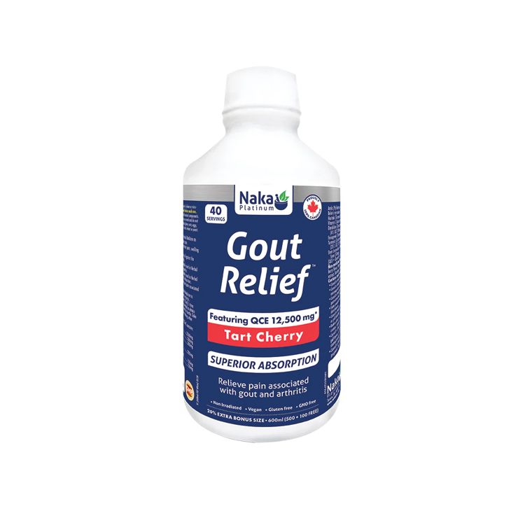 Naka Platinum, Gout Relief, 600ml