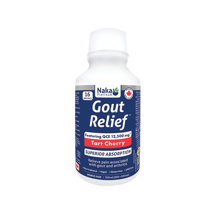 Naka Platinum, Gout Relief, 250ml