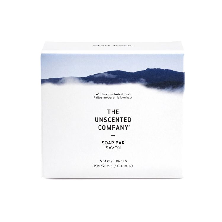 The Unscented Company, Soap Bar, Box of 5