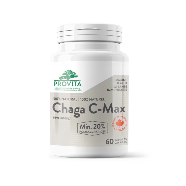 Provita, Chaga C-Max, 60 Capsules