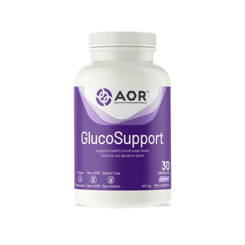 AOR, GlucoSupport, 30 Capsules