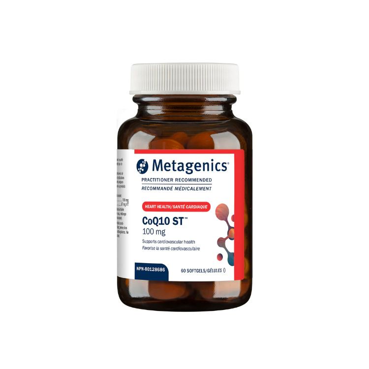 美国Metagenics强化辅酶Q10 100毫克/60粒 添加维生素E配方 保护心脏