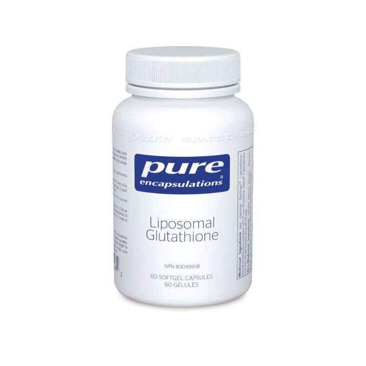 Pure Encapsulations, Liposomal Glutathione, 60 Softgels