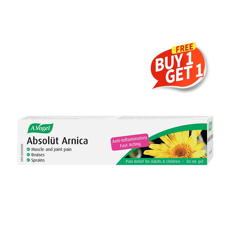 [Buy 1 Get 1 Free] A.Vogel, Absolüt Arnica, Value Pack, 50ml