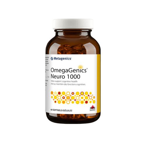 Metagenics, OmegaGenics Neuro 1000, 60 Softgels