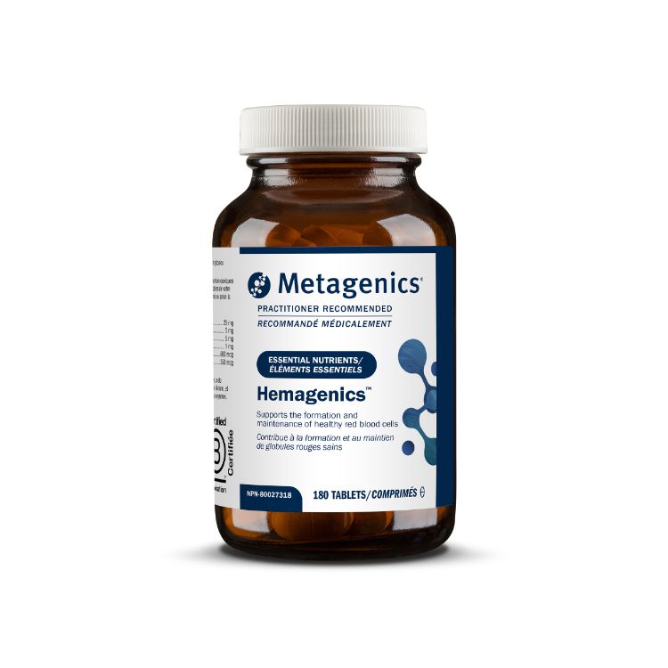 美国Metagenics复合双甘氨酸铁片 180片 支持红细胞形成 维持血液健康